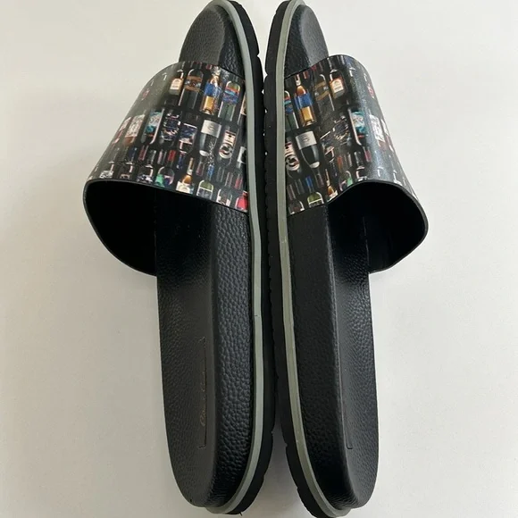 Robert Graham SHIRAZ Wine Bottle Slide Sandals Slip On Size 12 - Picture 8 of 16